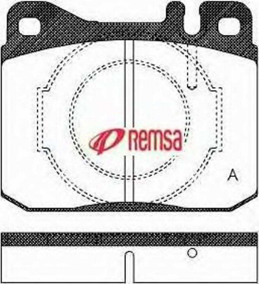 Metzger 001040 - Kit pastiglie freno, Freno a disco autozon.pro