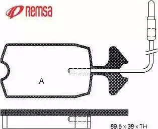 BOSCH 986461768 - Kit pastiglie freno, Freno a disco autozon.pro