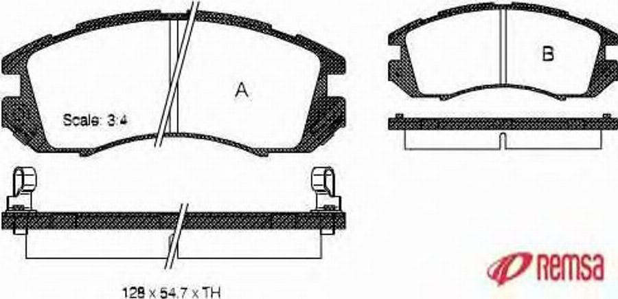 Metzger 019112 - Kit pastiglie freno, Freno a disco autozon.pro