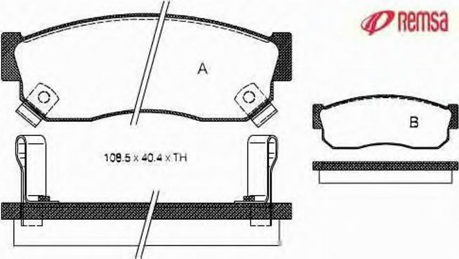 Metzger 014902 - Kit pastiglie freno, Freno a disco autozon.pro