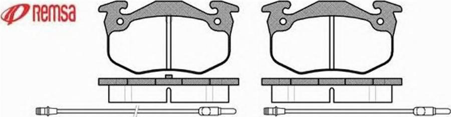 Metzger 014423 - Kit pastiglie freno, Freno a disco autozon.pro