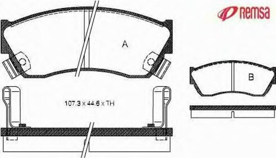 Metzger 014722 - Kit pastiglie freno, Freno a disco autozon.pro