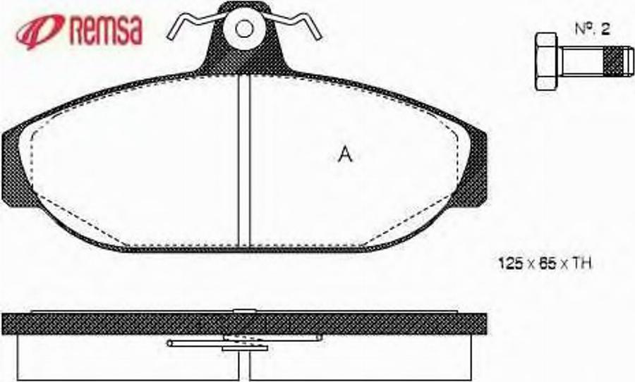 Metzger 015600 - Kit pastiglie freno, Freno a disco autozon.pro