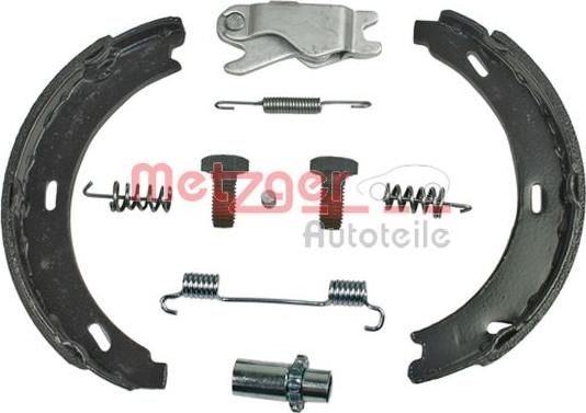 Metzger 0152009 - Kit ganasce, Freno stazionamento autozon.pro