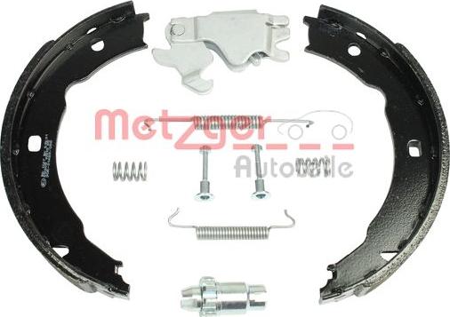 Metzger 0152022 - Kit ganasce, Freno stazionamento autozon.pro