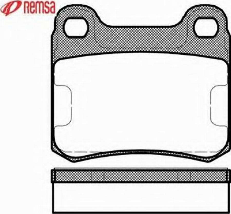 Metzger 015710 - Kit pastiglie freno, Freno a disco autozon.pro