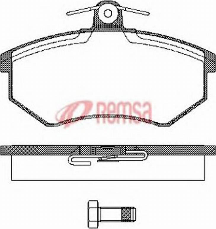 Metzger 0134.00 - Kit pastiglie freno, Freno a disco autozon.pro