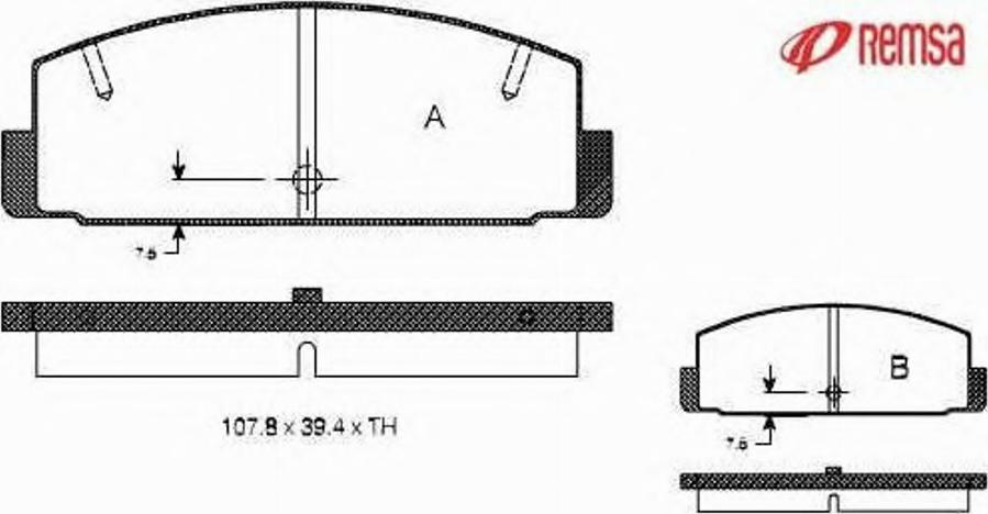 Metzger 017910 - Kit pastiglie freno, Freno a disco autozon.pro