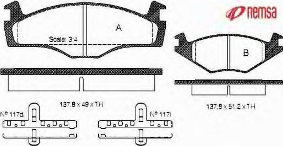 Metzger 0171.10 - Kit pastiglie freno, Freno a disco autozon.pro