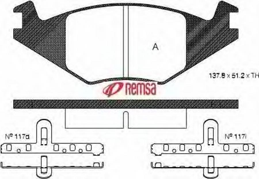 Metzger 0171.20 - Kit pastiglie freno, Freno a disco autozon.pro