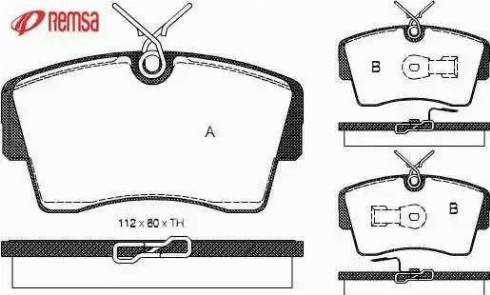 JP Group 1263601519 - Kit pastiglie freno, Freno a disco autozon.pro