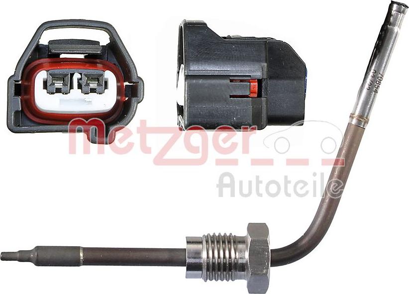 Metzger 08941017 - Sensore, Temperatura gas scarico autozon.pro