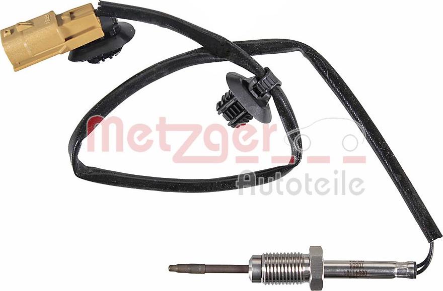 Metzger 08941101 - Sensore, Temperatura gas scarico autozon.pro