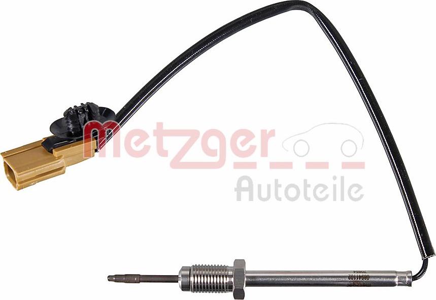 Metzger 08941102 - Sensore, Temperatura gas scarico autozon.pro