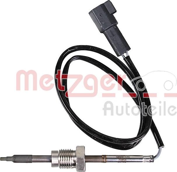 Metzger 08941129 - Sensore, Temperatura gas scarico autozon.pro