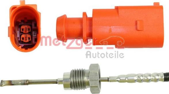 Metzger 0894706 - Sensore, Temperatura gas scarico autozon.pro