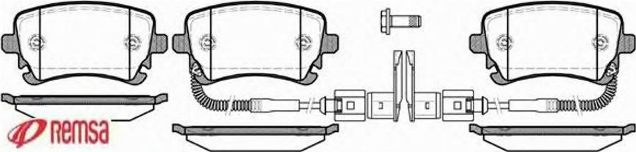 Metzger 0897.02 - Kit pastiglie freno, Freno a disco autozon.pro