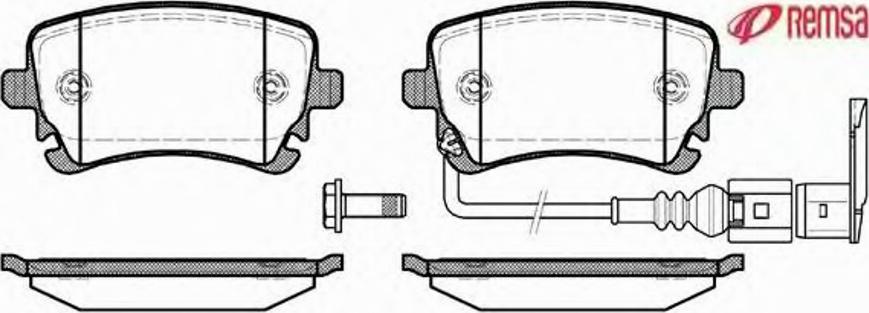 Metzger 089711 - Kit pastiglie freno, Freno a disco autozon.pro