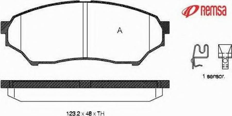 Metzger 084501 - Kit pastiglie freno, Freno a disco autozon.pro