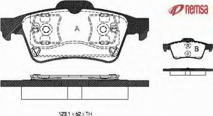 Metzger 084200 - Kit pastiglie freno, Freno a disco autozon.pro