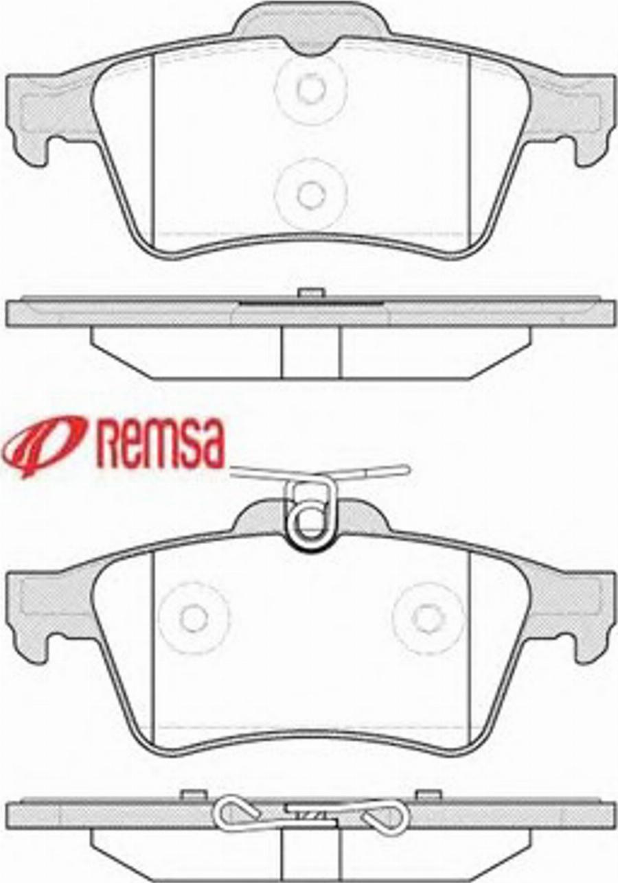 Metzger 084220 - Kit pastiglie freno, Freno a disco autozon.pro