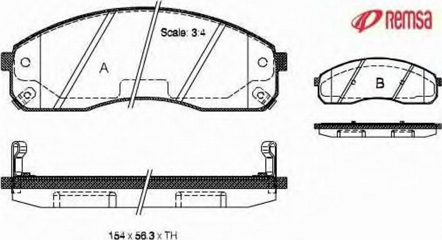 Metzger 0821.02 - Kit pastiglie freno, Freno a disco autozon.pro