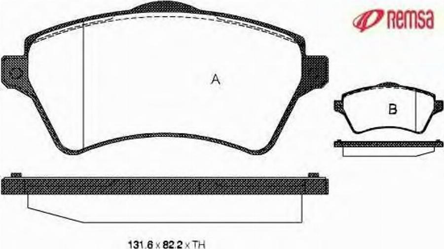 Metzger 082200 - Kit pastiglie freno, Freno a disco autozon.pro