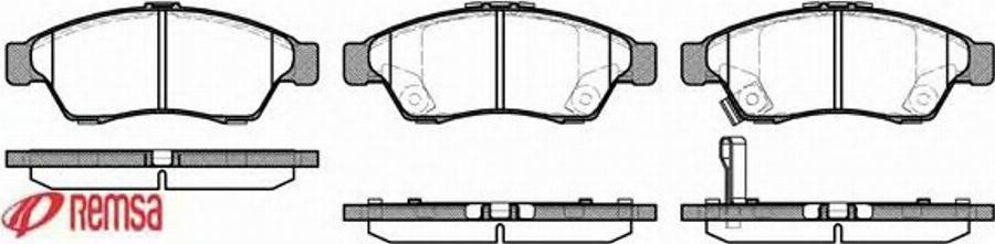 Metzger 0875.01 - Kit pastiglie freno, Freno a disco autozon.pro