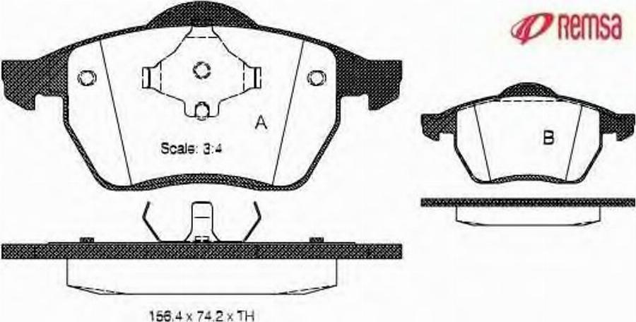 Metzger 0390.00 - Kit pastiglie freno, Freno a disco autozon.pro