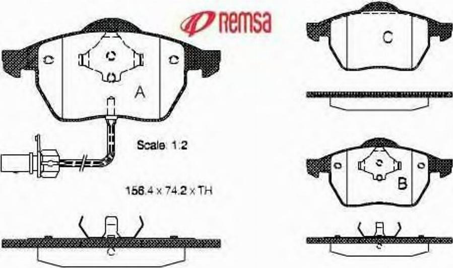 Metzger 0390.11 - Kit pastiglie freno, Freno a disco autozon.pro