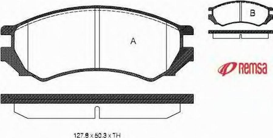 Metzger 034400 - Kit pastiglie freno, Freno a disco autozon.pro