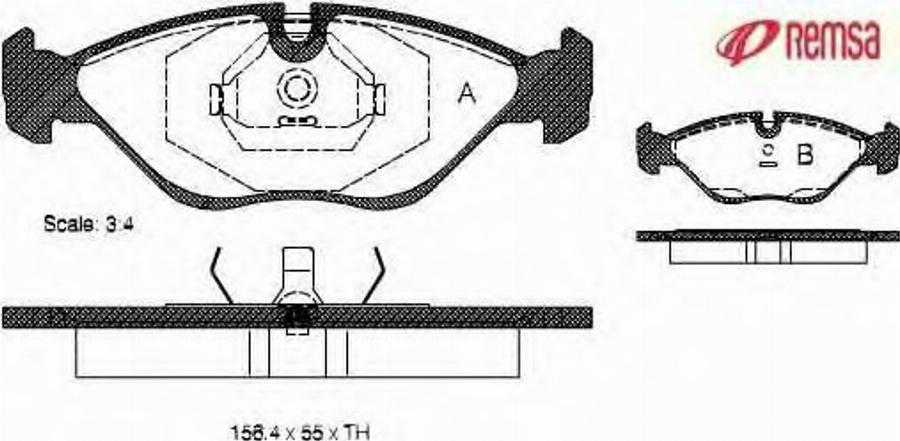 Metzger 031900 - Kit pastiglie freno, Freno a disco autozon.pro