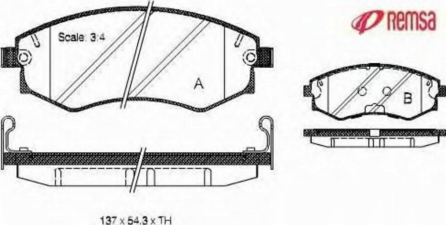 Metzger 031842 - Kit pastiglie freno, Freno a disco autozon.pro