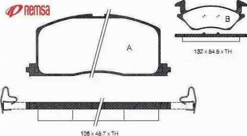 Metzger 1170723 - Kit pastiglie freno, Freno a disco autozon.pro