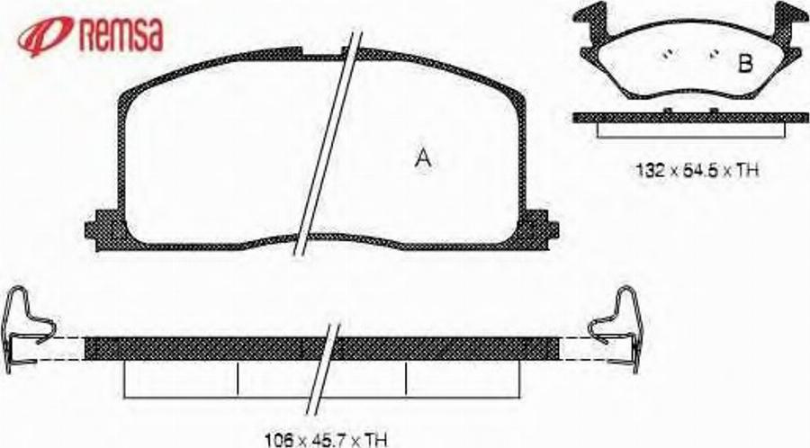 Metzger 033202 - Kit pastiglie freno, Freno a disco autozon.pro