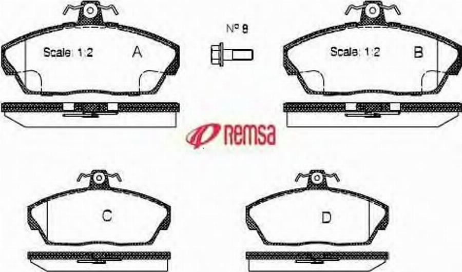 Metzger 033710 - Kit pastiglie freno, Freno a disco autozon.pro