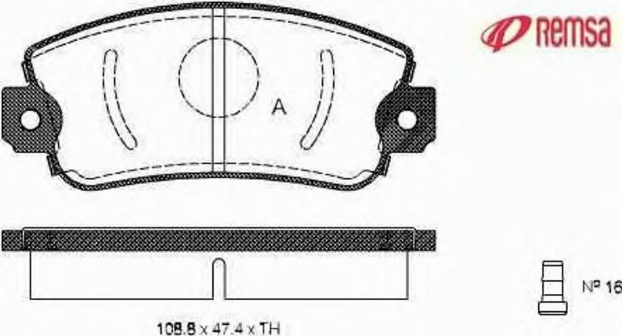 Metzger 037202 - Kit pastiglie freno, Freno a disco autozon.pro