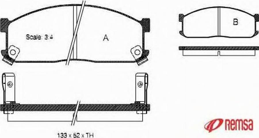 Metzger 024402 - Kit pastiglie freno, Freno a disco autozon.pro