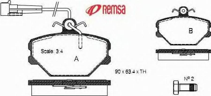 Metzger 026402 - Kit pastiglie freno, Freno a disco autozon.pro