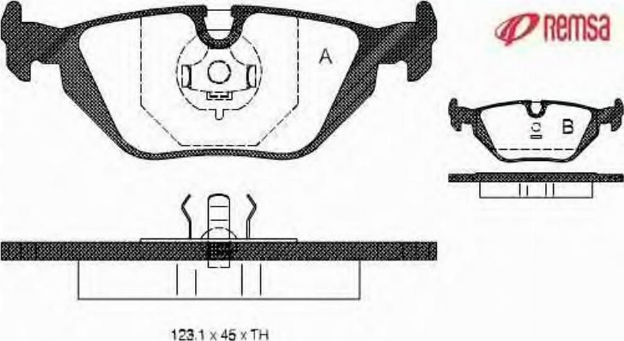 Metzger 026530 - Kit pastiglie freno, Freno a disco autozon.pro