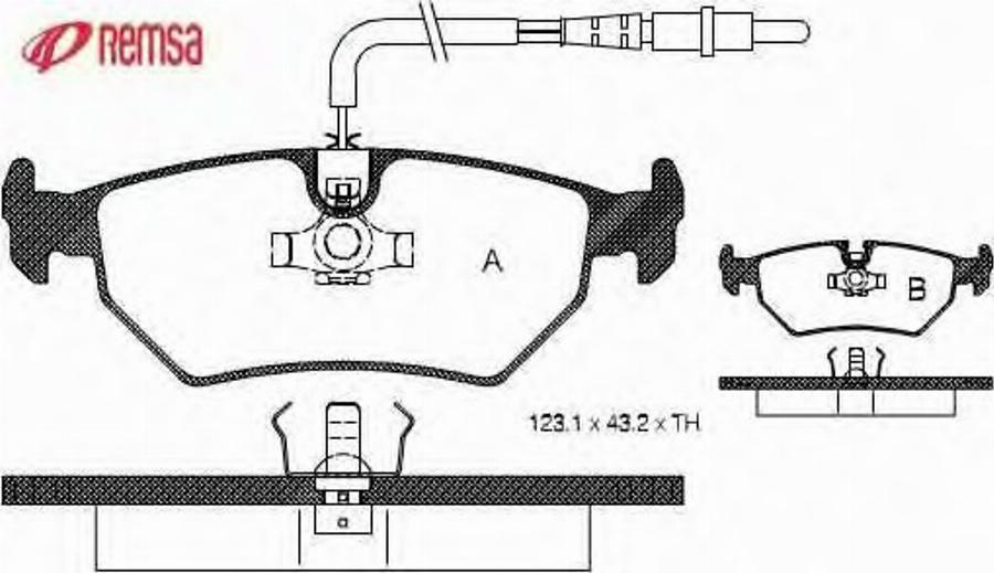 Metzger 026532 - Kit pastiglie freno, Freno a disco autozon.pro