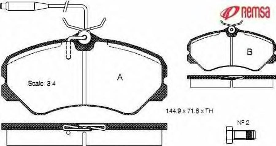 Metzger 026102 - Kit pastiglie freno, Freno a disco autozon.pro