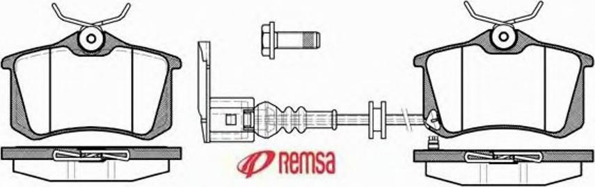 Metzger 0263.41 - Kit pastiglie freno, Freno a disco autozon.pro