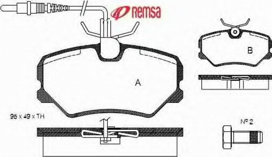 Metzger 026202 - Kit pastiglie freno, Freno a disco autozon.pro