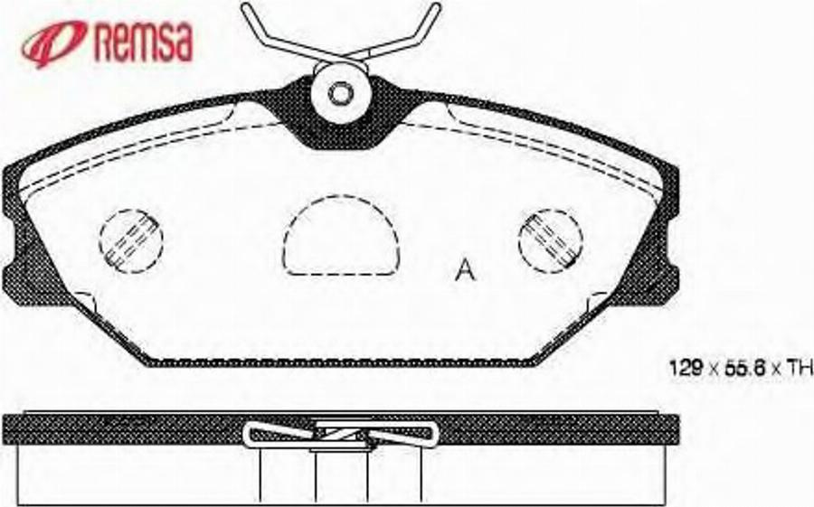 Metzger 020800 - Kit pastiglie freno, Freno a disco autozon.pro