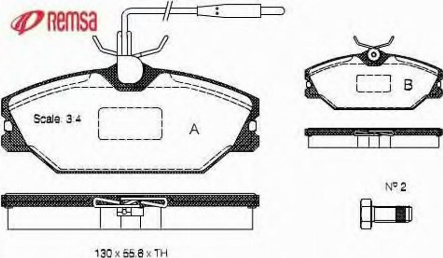 Metzger 020812 - Kit pastiglie freno, Freno a disco autozon.pro