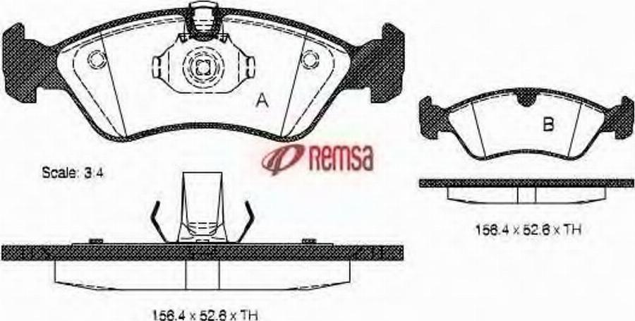 Metzger 028650 - Kit pastiglie freno, Freno a disco autozon.pro