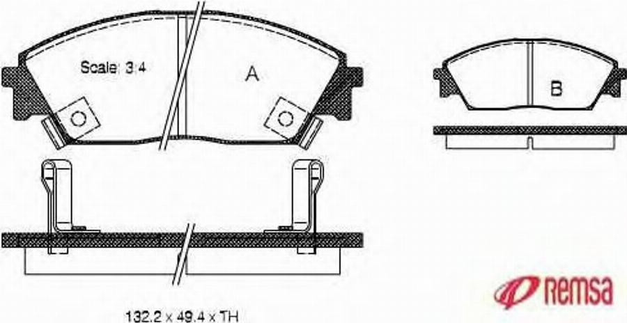 Metzger 022902 - Kit pastiglie freno, Freno a disco autozon.pro