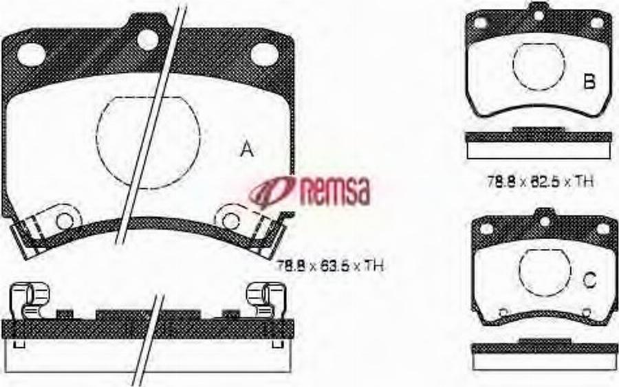 Metzger 027102 - Kit pastiglie freno, Freno a disco autozon.pro