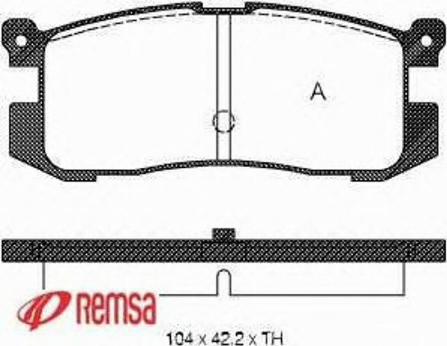 Metzger 027200 - Kit pastiglie freno, Freno a disco autozon.pro